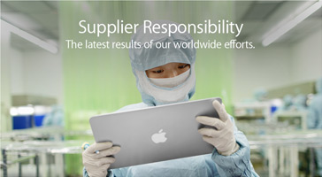 Supplier Responsibility The latest results of our worldwide efforts.